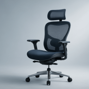 Scaun ergonomic Rexo cu cotiere 3D Black Pearl - imagine 3