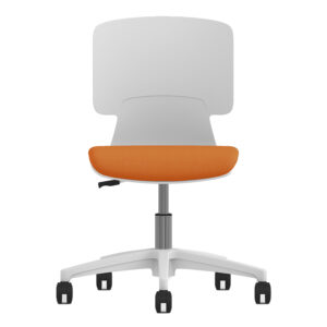 Scaun ergonomic Kira, Portocaliu - imagine 2