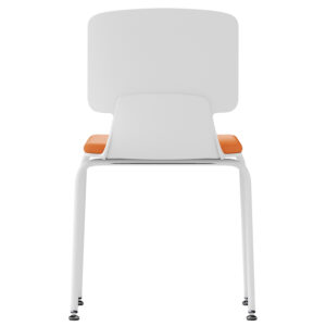 Scaun vizitator Niva Pro, Portocaliu - imagine 3