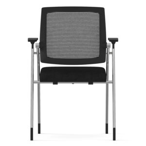 Scaun vizitator Elen, Negru - imagine 3